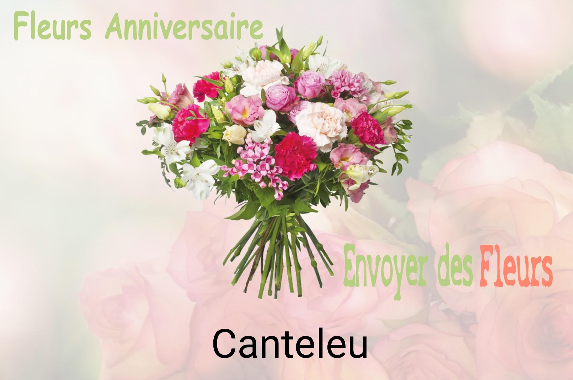 Bouquet de fleurs d’anniversaire livré à Canteleu